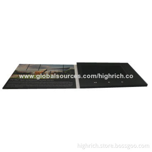 7-inch LCD Video Mailer with USB for Recharging and Video Uploading